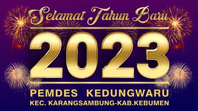 Pemdes Kedungwaru: Selamat Tahun Baru 2023 M 